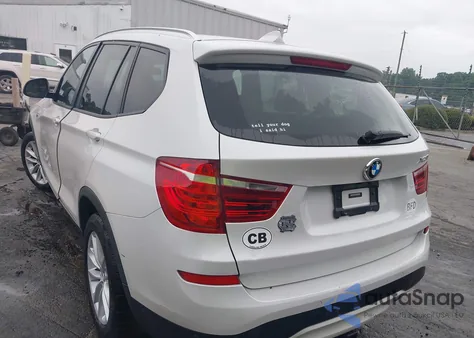 2016 BMW X3 xDrive28I from USA, damaged, VIN 5UXWX9C52G0D95120